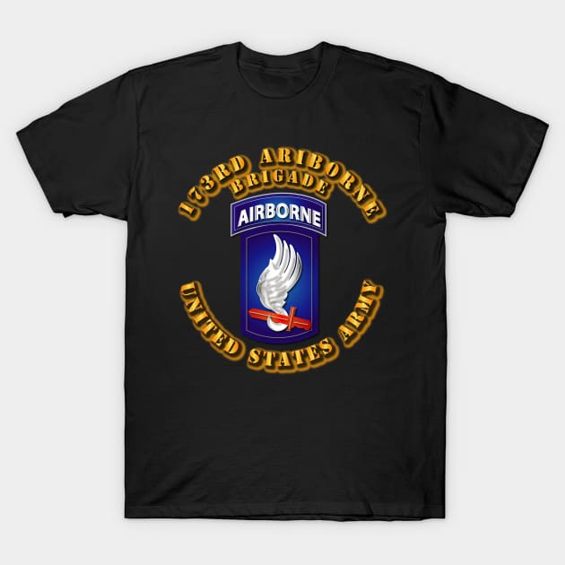 173rd Airborne Brigade - SSI T-Shirt by twix123844